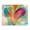 Stupell Industries Abstract Textural Heart Painting Canvas Wall Art